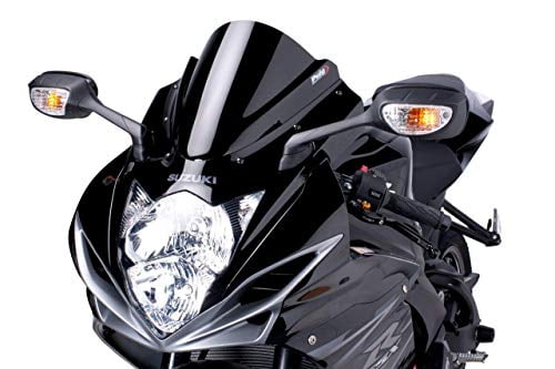 PUIG WINDSHIELD BLACK 5605N SUZUKI GSX-R 750 2011 / 2016