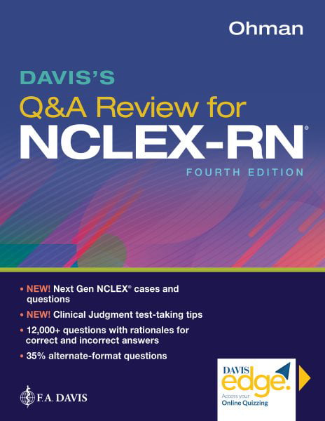 Davis's Q&a Review for NCLEX-RN by Kathleen A. Ohman - 9781719644730