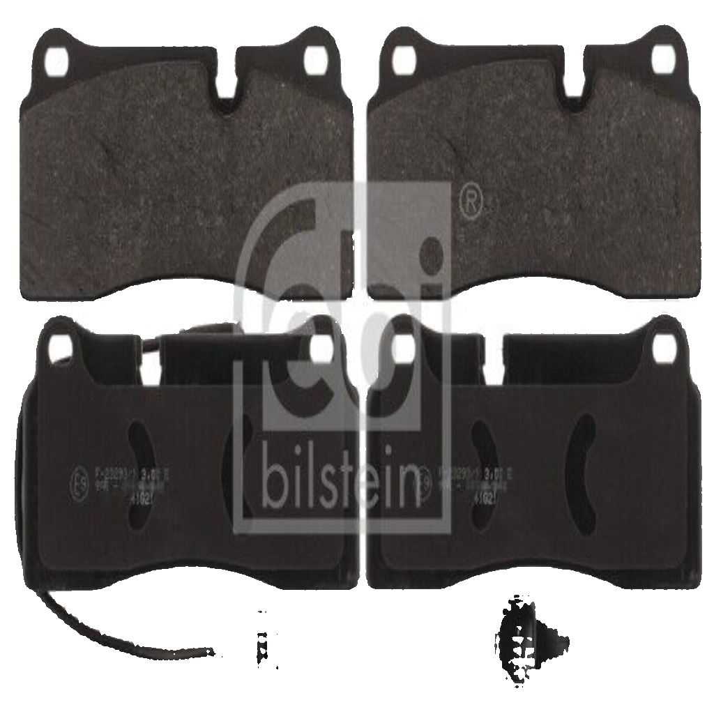 Rear FEBI BILSTEIN 116022 Brake Pad Set, disc brake for AUDI