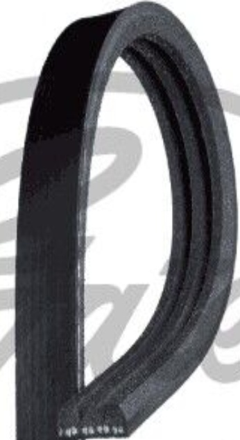 V-Ribbed Belt 705mm Length Belt Drive Black Fits Renault Clio GATES 3PK705