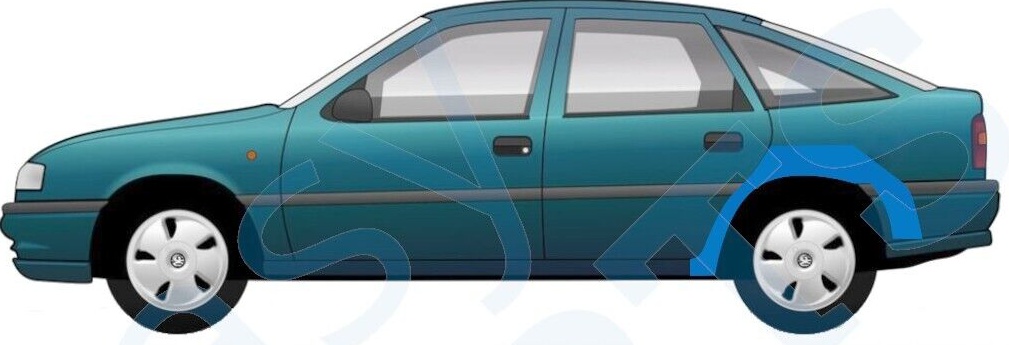 OPEL VECTRA VAUXHALL CAVALIER 1988-1995 REAR WHEEL ARCH / LEFT LH