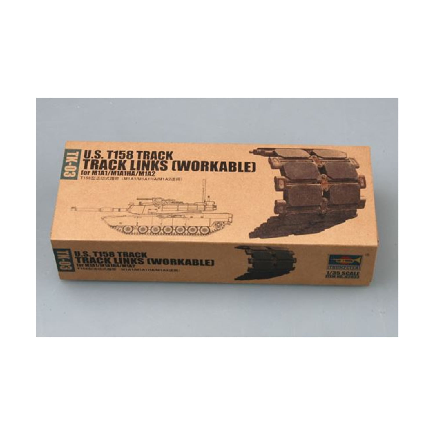 TRU02033 - Trumpeter 1:35 Tracks - U.S.T158 for M1a1/M1aHA/M1a2