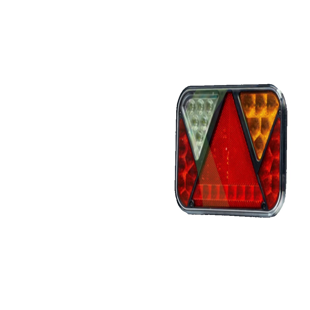 Pair of LED Trailer Combination Lights, Radex 5800 Replacement, Fristom, 12v