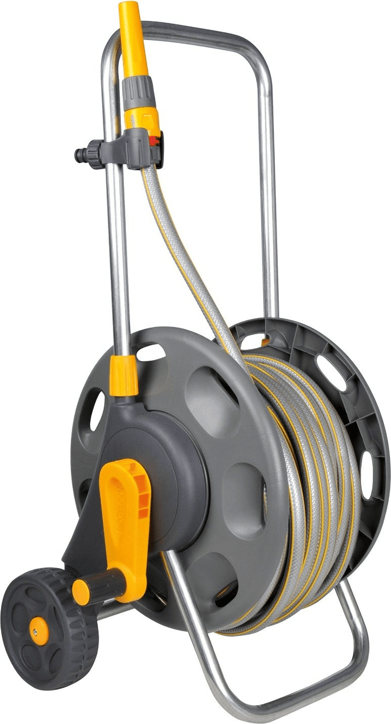 Original HOZELOCK Hose REEL CART plus 30 Metre HOSE 2434 5010646052252 WRT