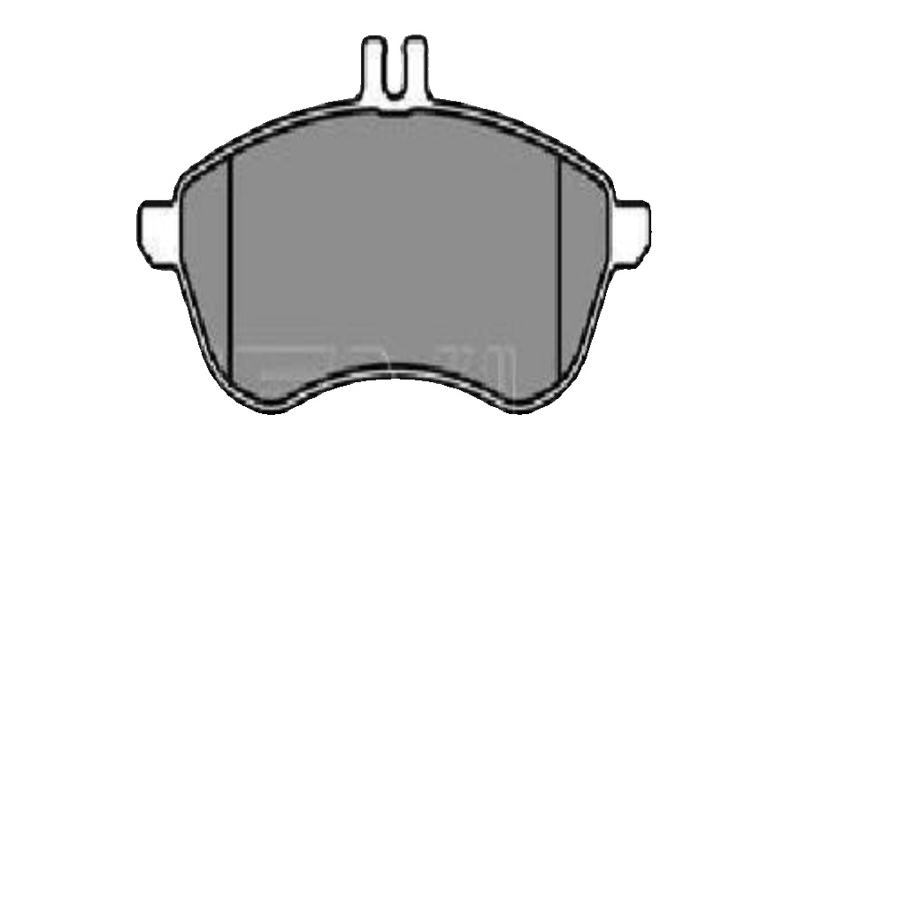Front MEYLE GERMANY 025 243 0620-2/PD Brake Pad Set, disc brake for MERCEDES-BEN