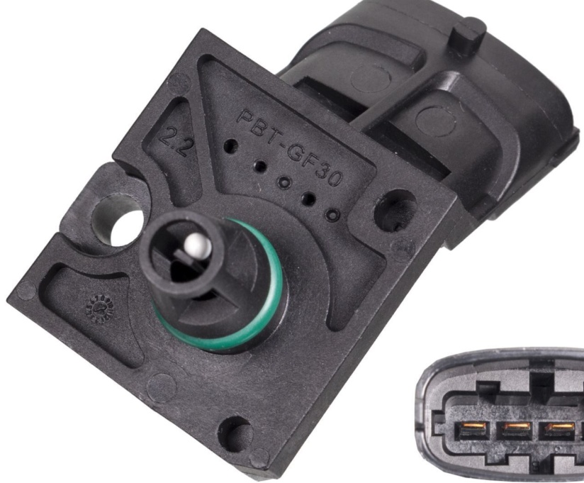 FEBI BILSTEIN 103494 Boost Pressure Sensor Fits Volvo C30 C70 S40 S60 S80 V40
