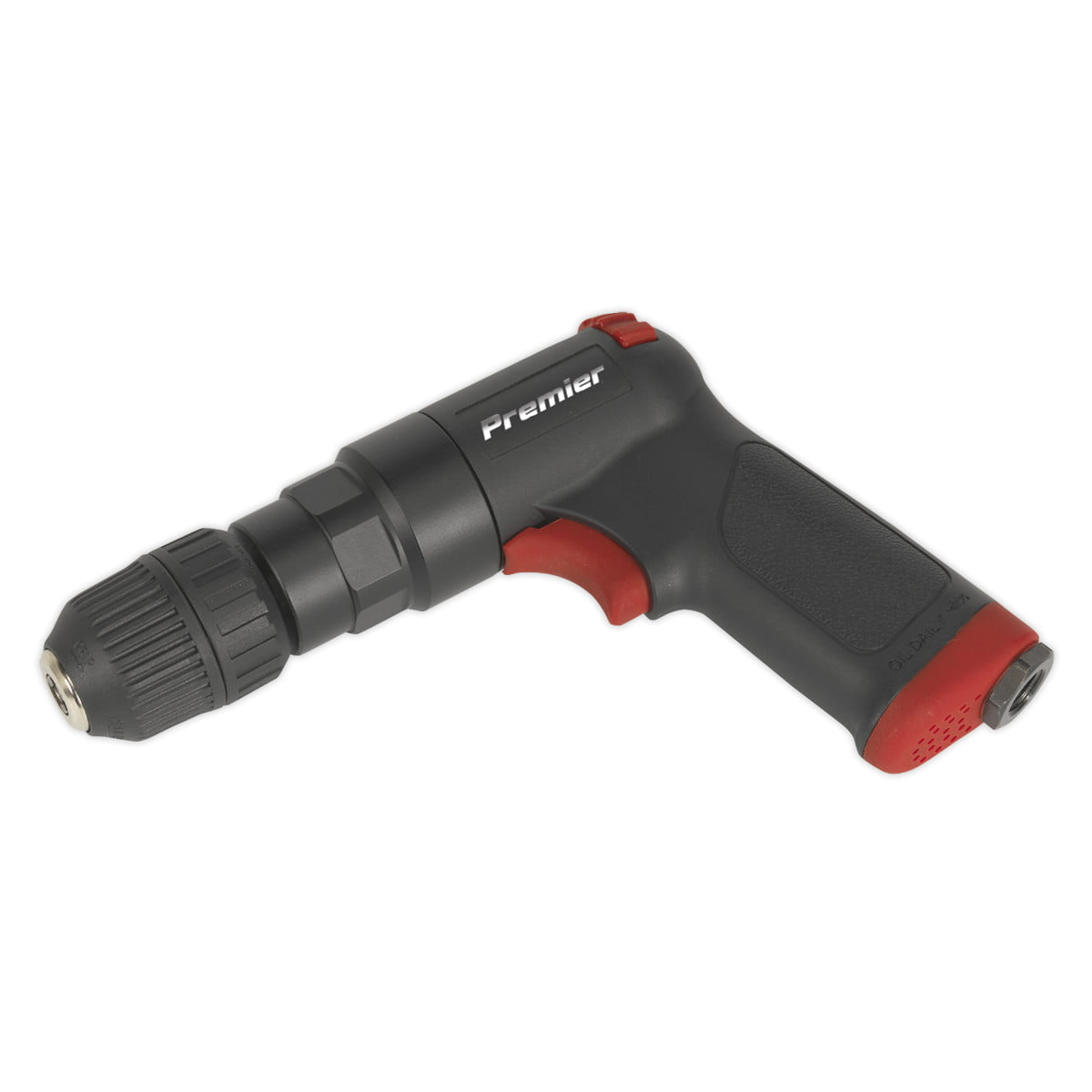 Sealey Air Pistol Drill with 10mm Keyless Chuck Super-duty