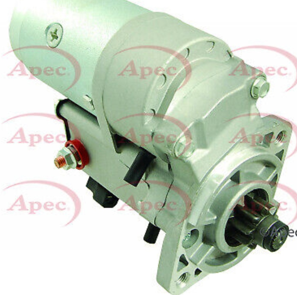 APEC ASM1537 Starter 9 Teeth 12V Voltage 2kW Rated Power Fits Hyundai Kia