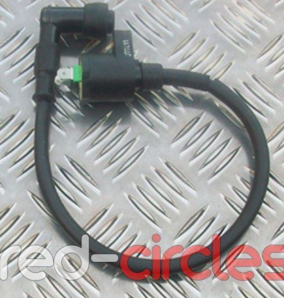 PIT BIKE / ATV IGNITION COIL & HT LEAD (2 SPADE TYPE) 50cc 110cc 125cc PITBIKE