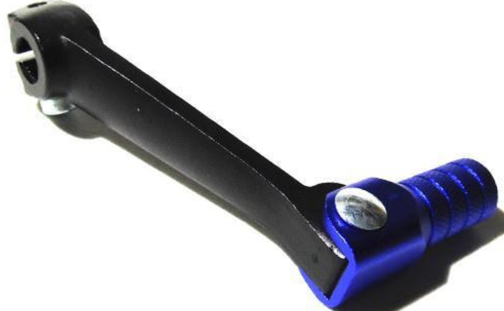 BLUE SHORT STYLE FOLDING PIT BIKE GEAR LEVER BUCCI f15 F15r CW WPB DEMON