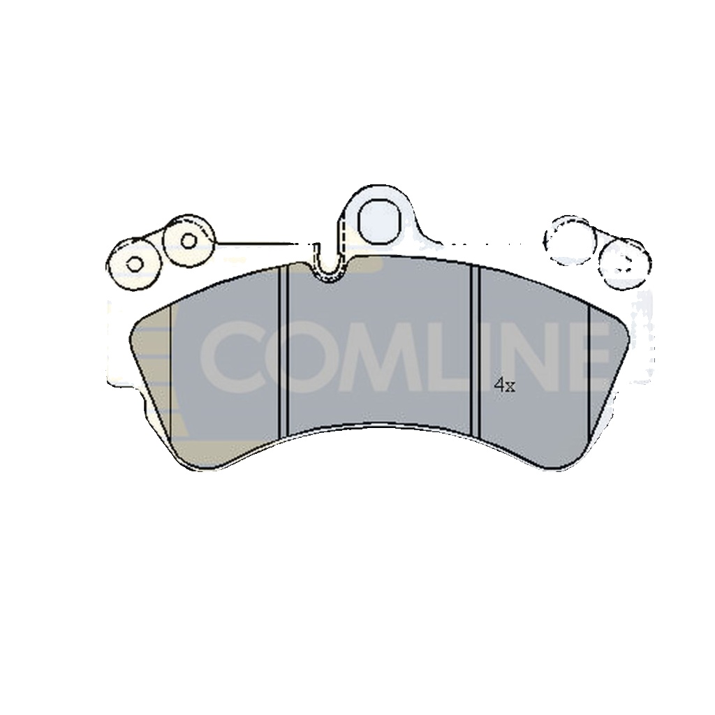 Front COMLINE CBP01314 Brake Pad Set, disc brake for PORSCHE,VW