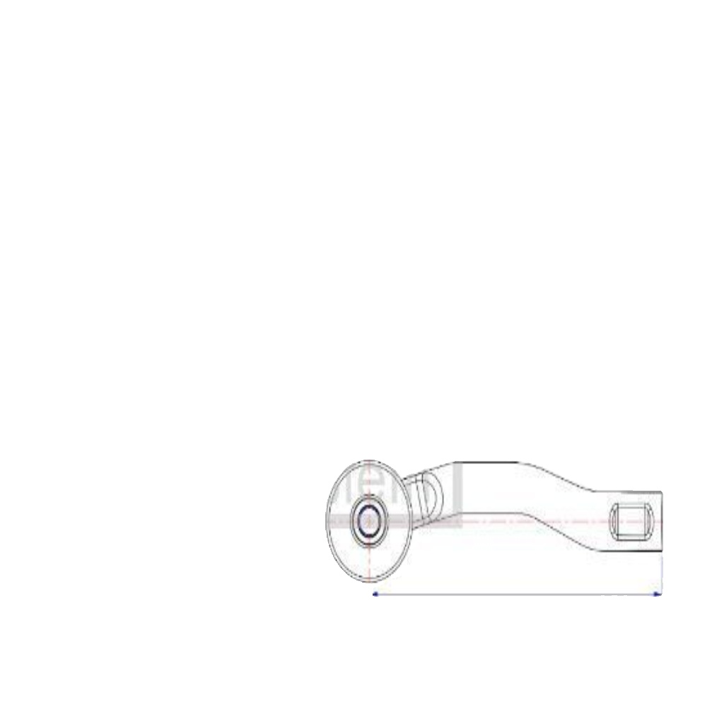 4x ✅Fits FEBI FE184603 Tie rod end FE184603 TOYOTA YARIS, YARIS VERS ⭐UK Seller⭐