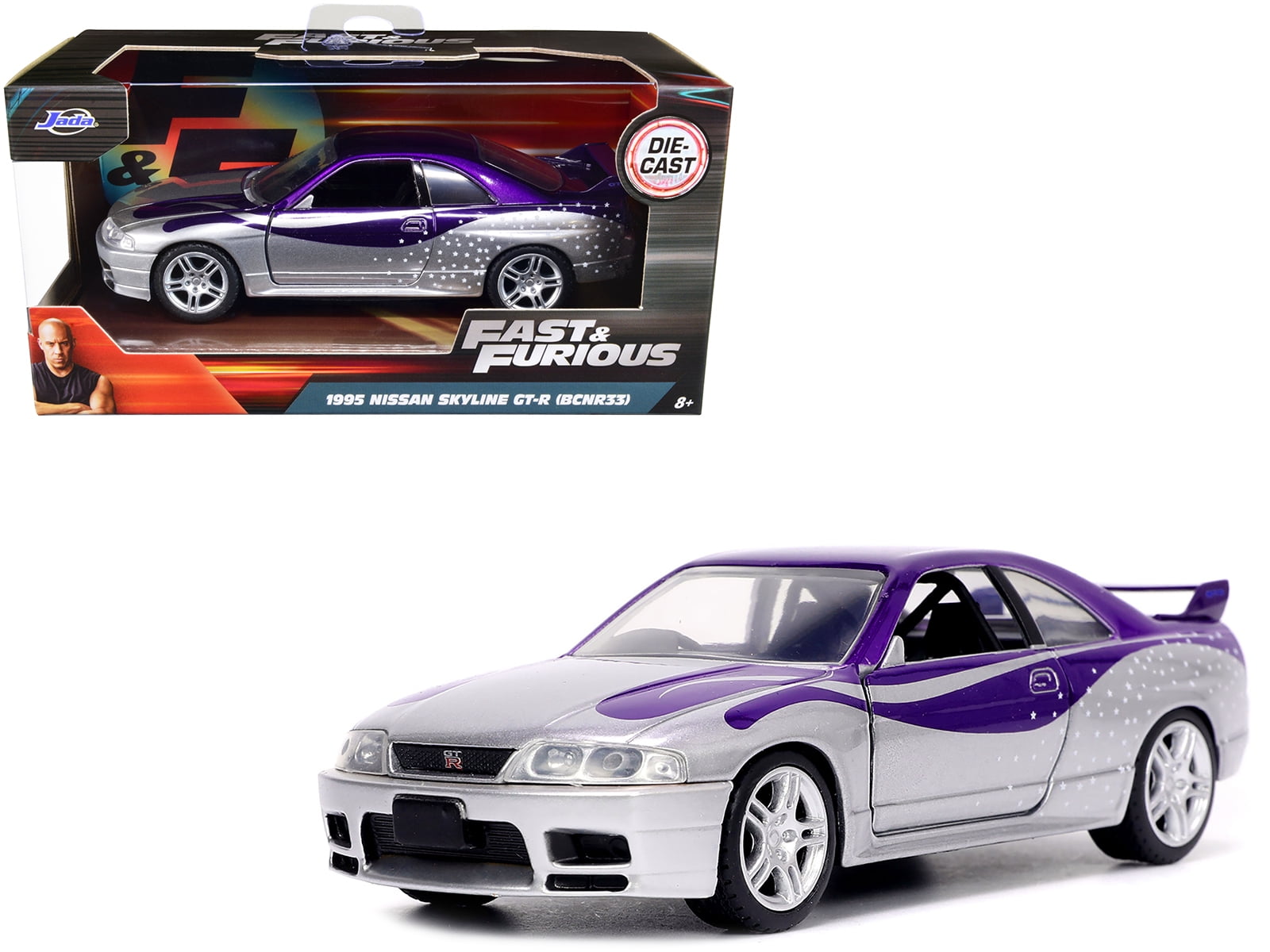 Jada 32587 1:32 Fast & Furious 1995 Nissan Skyline Gt-R (R33)