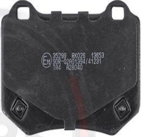 35299 A.B.S. Brake Pad Set, disc brake for SUBARU