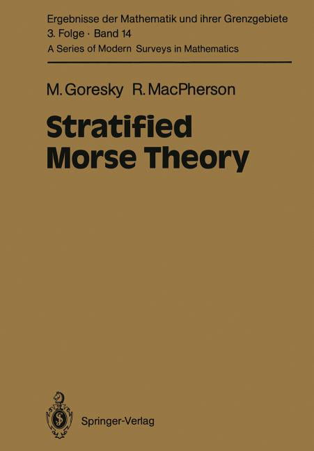 Stratified Morse Theory - 9783642717161