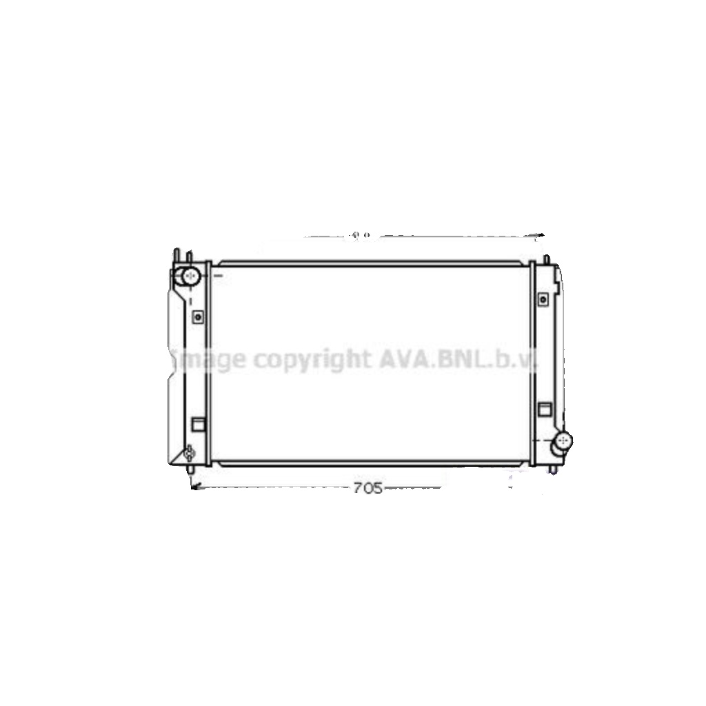 Fits AVA TOA2403 WATER COOLER TOYOTA COROLLA (2001) COROLLA 1.4 D4D  ⭐UK Stock⭐