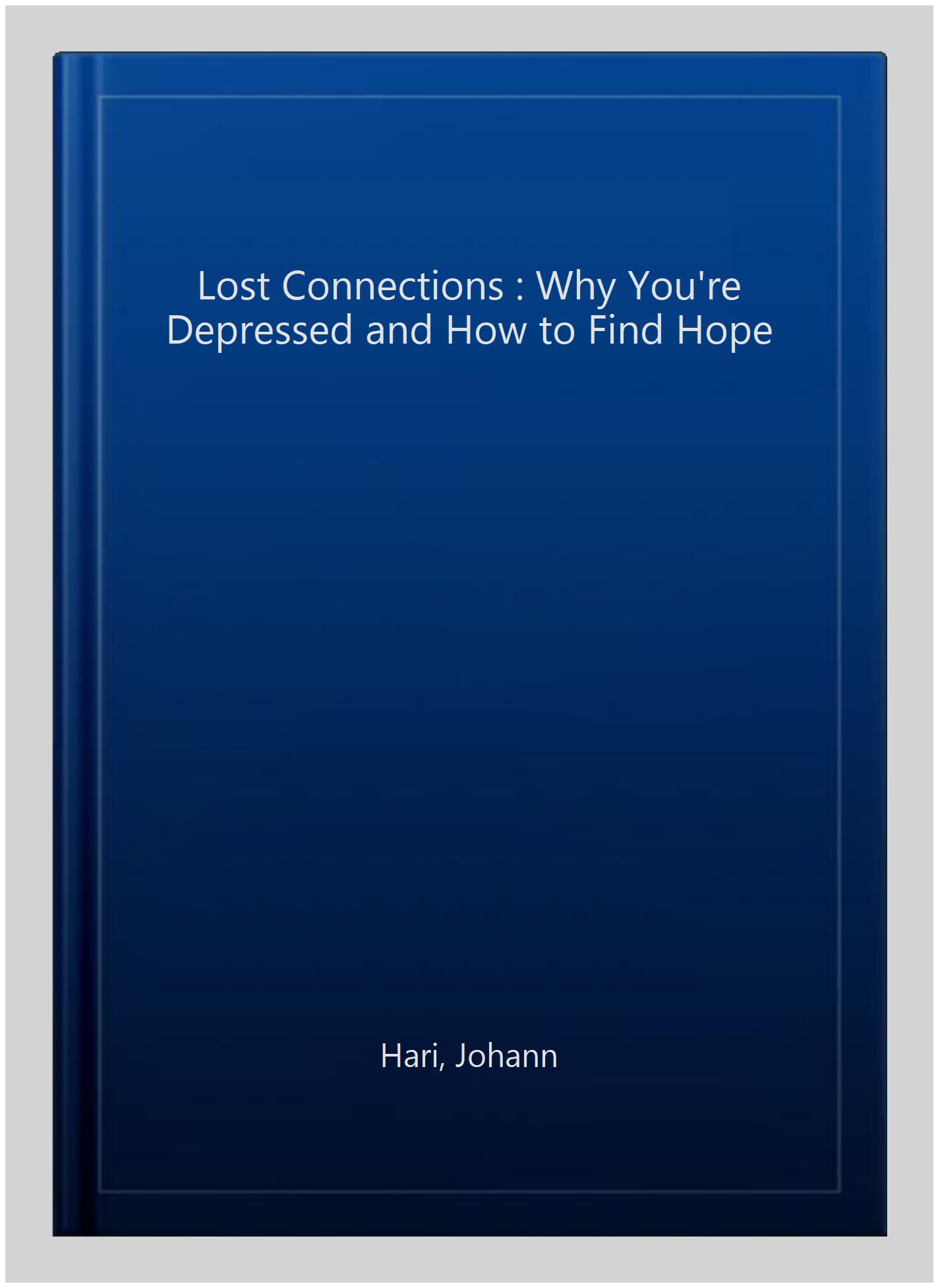 Lost Connections by Johann Hari (Paperback Book)