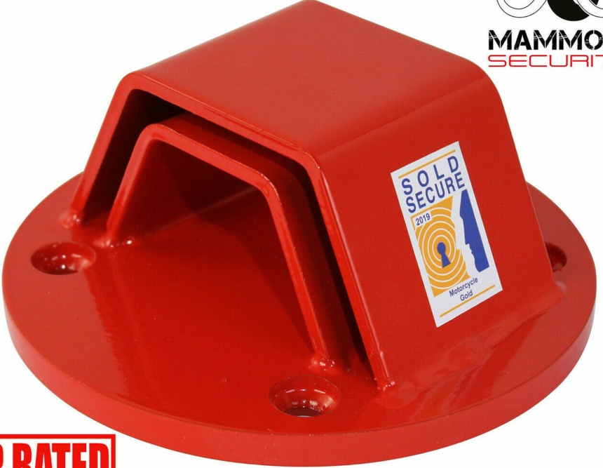 Mammoth Security SOLD SECURE Bolt-In Ground Anchor Wall Anchor Heavy Duty