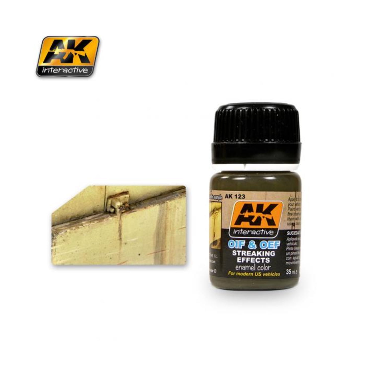AK00123 - AK Interactive Wash 35ml OIF & OEF - US Streak Effects