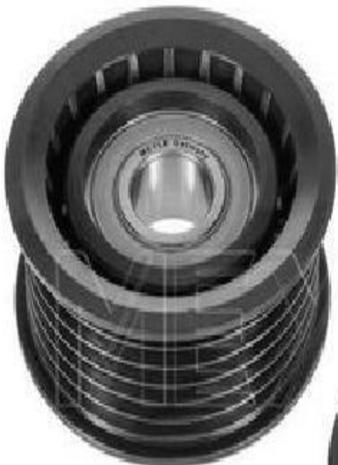 MEYLE GERMANY 014 009 0081 Deflection/Guide Pulley, V-ribbed belt for AUDI,MERCE