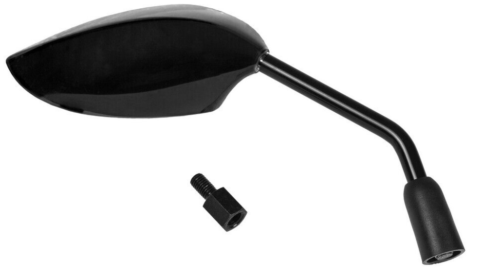 Free Shipping Universal Right Mirror V Parts With Adapters For Motorcycle