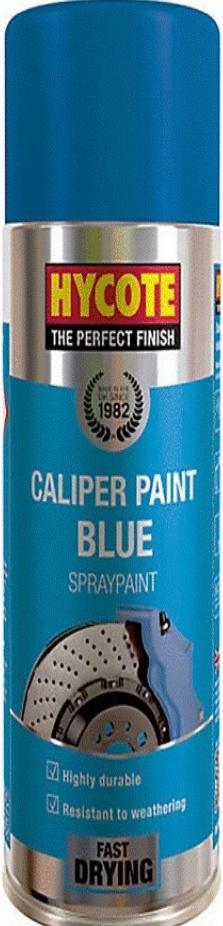 B&Q -  Blue Brake Caliper Spray Heat Resistant Paint High Gloss Finish 400Ml - Image 4