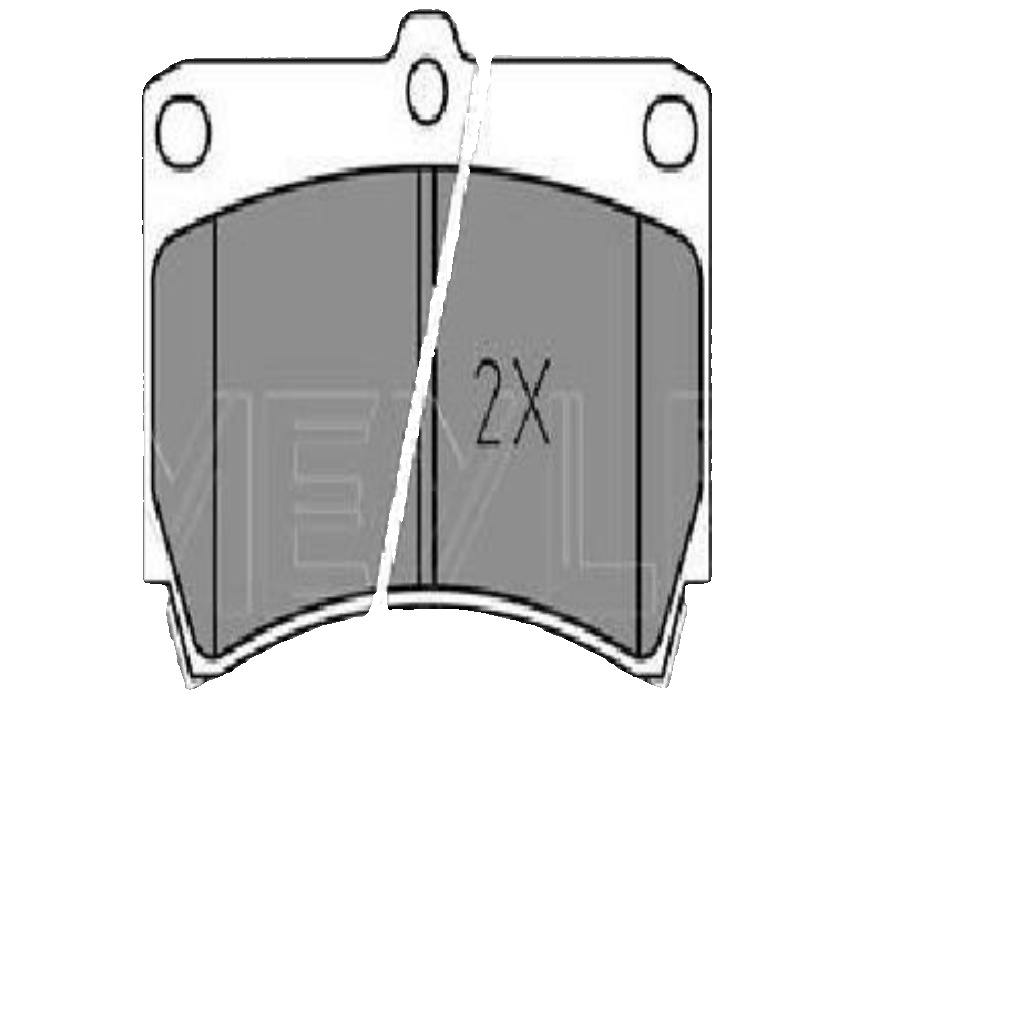MEYLE 025 216 5415/W Brake Pad Set, disc brake for KIA,MAZDA