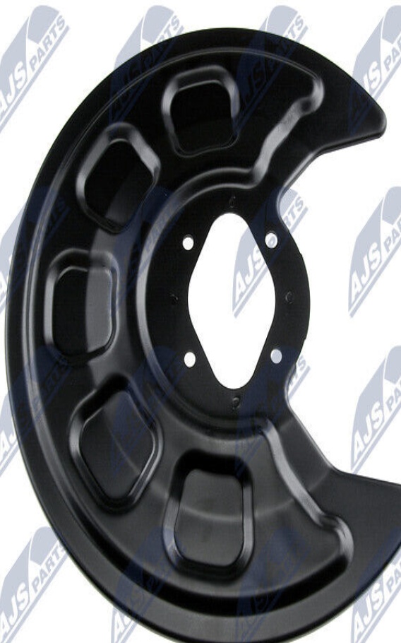 Brake disc cover Rear Axle HTO-VW-018 NTY for VW CADDY III Estate
