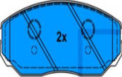 ✅Fits ATE 13.0460-5772.2 Brake Pad Set, disc brake 13.0460-5772.2 Br ⭐UK Seller⭐