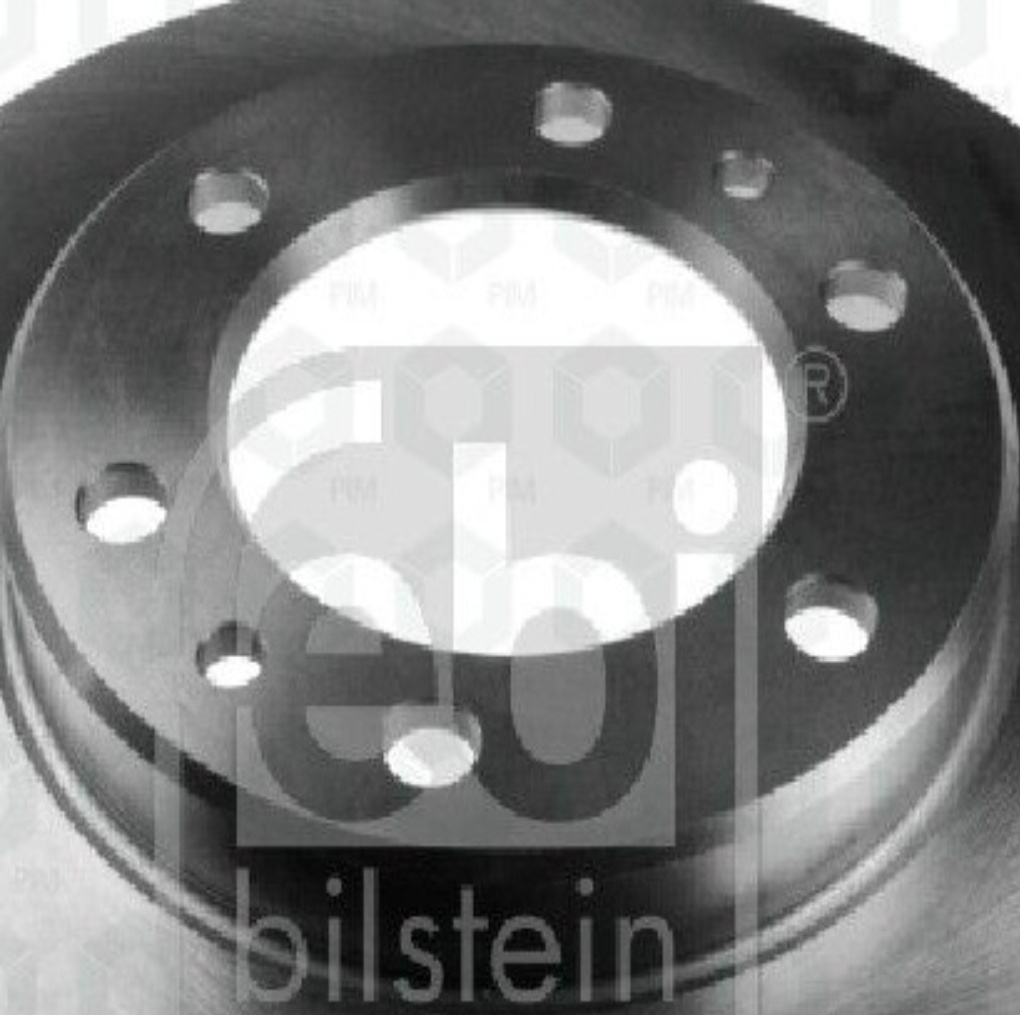 2 X FEBI BILSTEIN BRAKE DISC FRONT TOYOTA VW HILUX LAND CRUISER LAND CRUISER 80