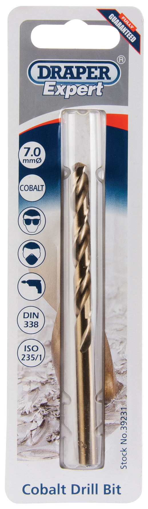 Draper 39231 HSS Cobalt Drill Bit 70 x 180mm