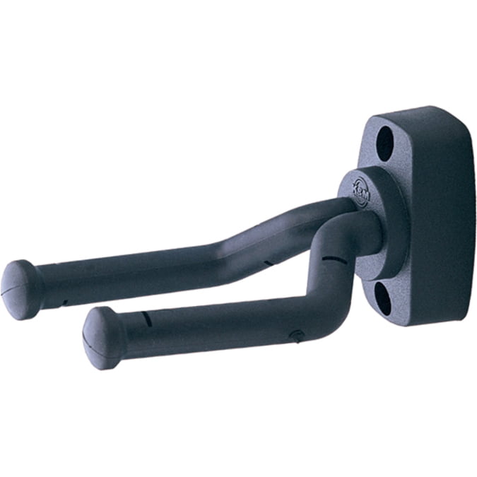 K&M (16280) Guitar / Instrument Wall Hanger - Black