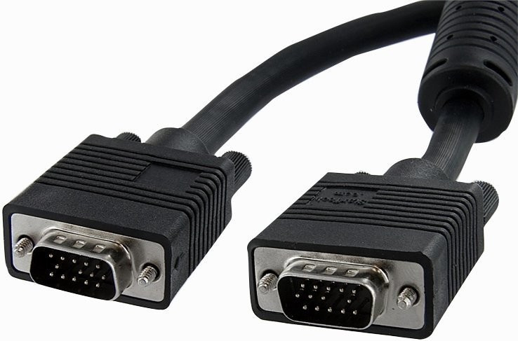 Startech 25M Coax High Resolution Vga Monitor Cable Hd15 M/M Connect Your Vga Mo