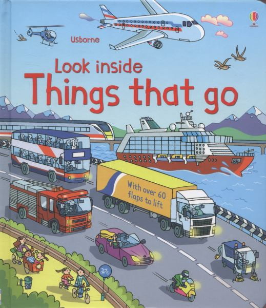 Look Inside Things That Go (Usborne Look Inside).by Jones, Tognetti New** - Image 2