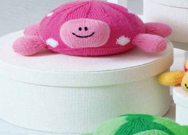King Cole DK Knitting Pattern for Small or Large Tortoise Toys Pricewise DK 9043