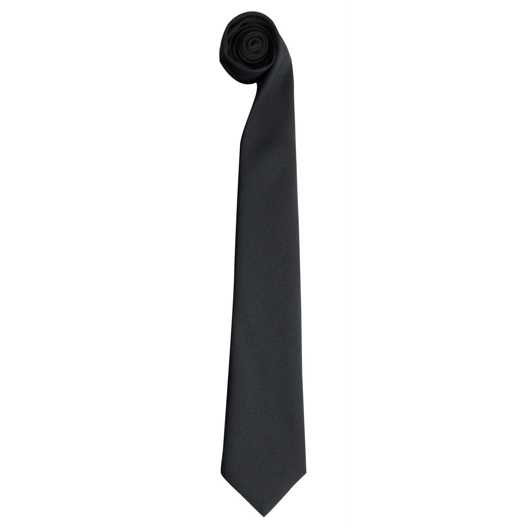 Premier (One Size, Bottle Green) Tie - Men Plain Work Tie (Pack Of 2)