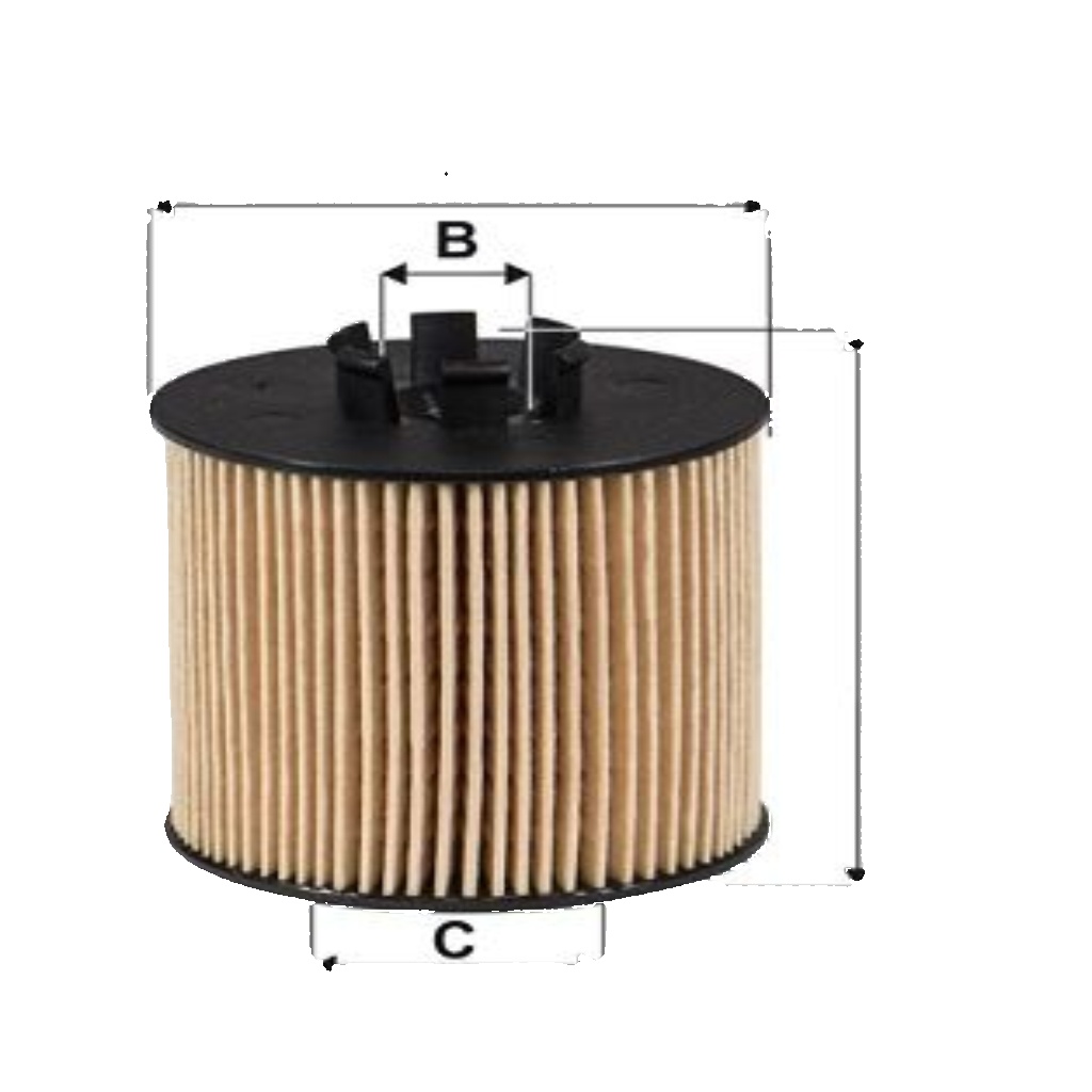 Oil filter Filter Insert OE 650/2 FILTRON for VW AUDI SKODA SEAT