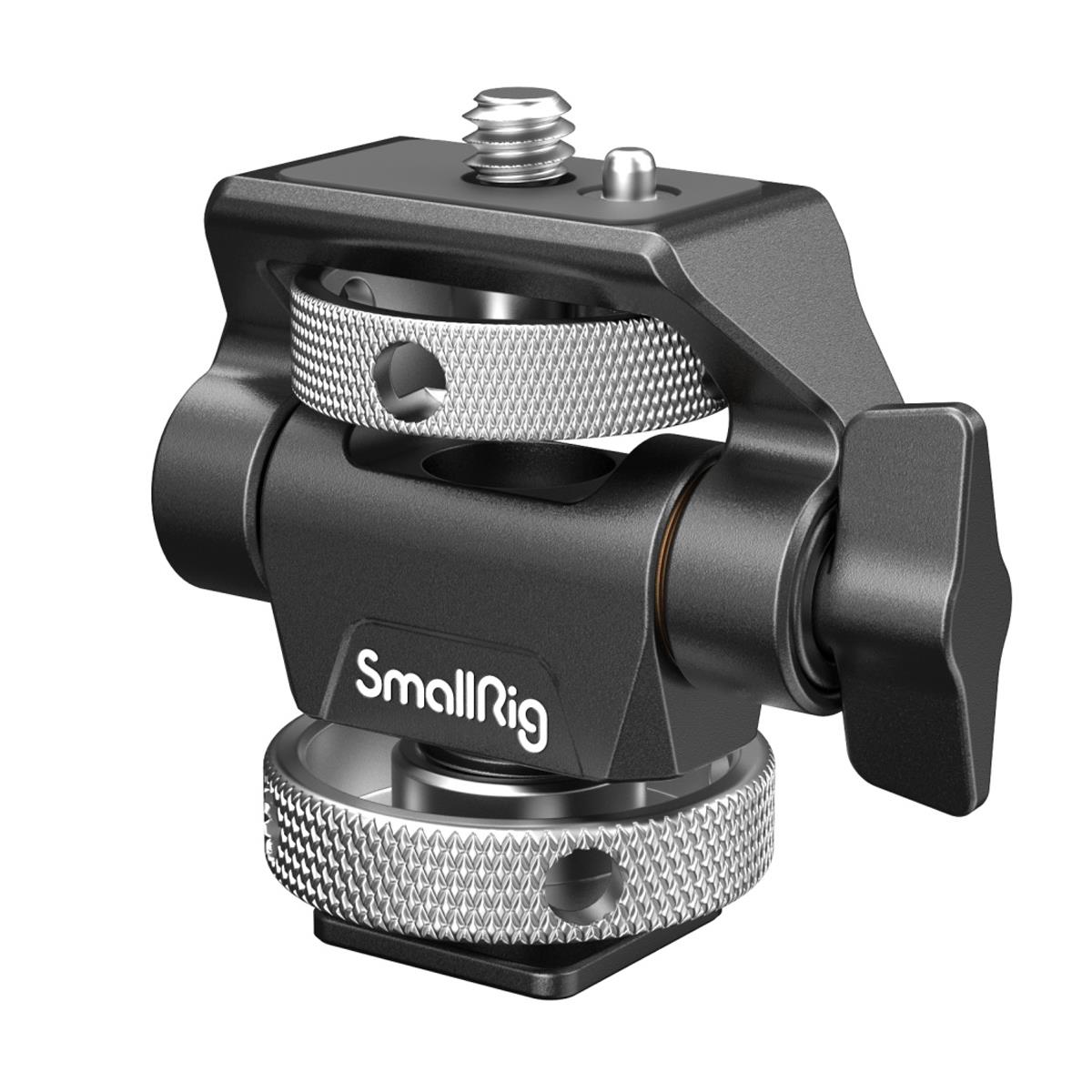 SmallRig 2905B Swivel and Tilt  Adjustable Monitor Mount with Cold Shoe Mount