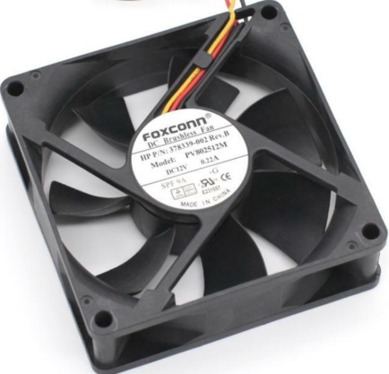 2X FOXCONN PV802512M Cooler Lüfter Fan 80X80X25Mm 25Mm 80Mm 12V HP 378339 0.2A