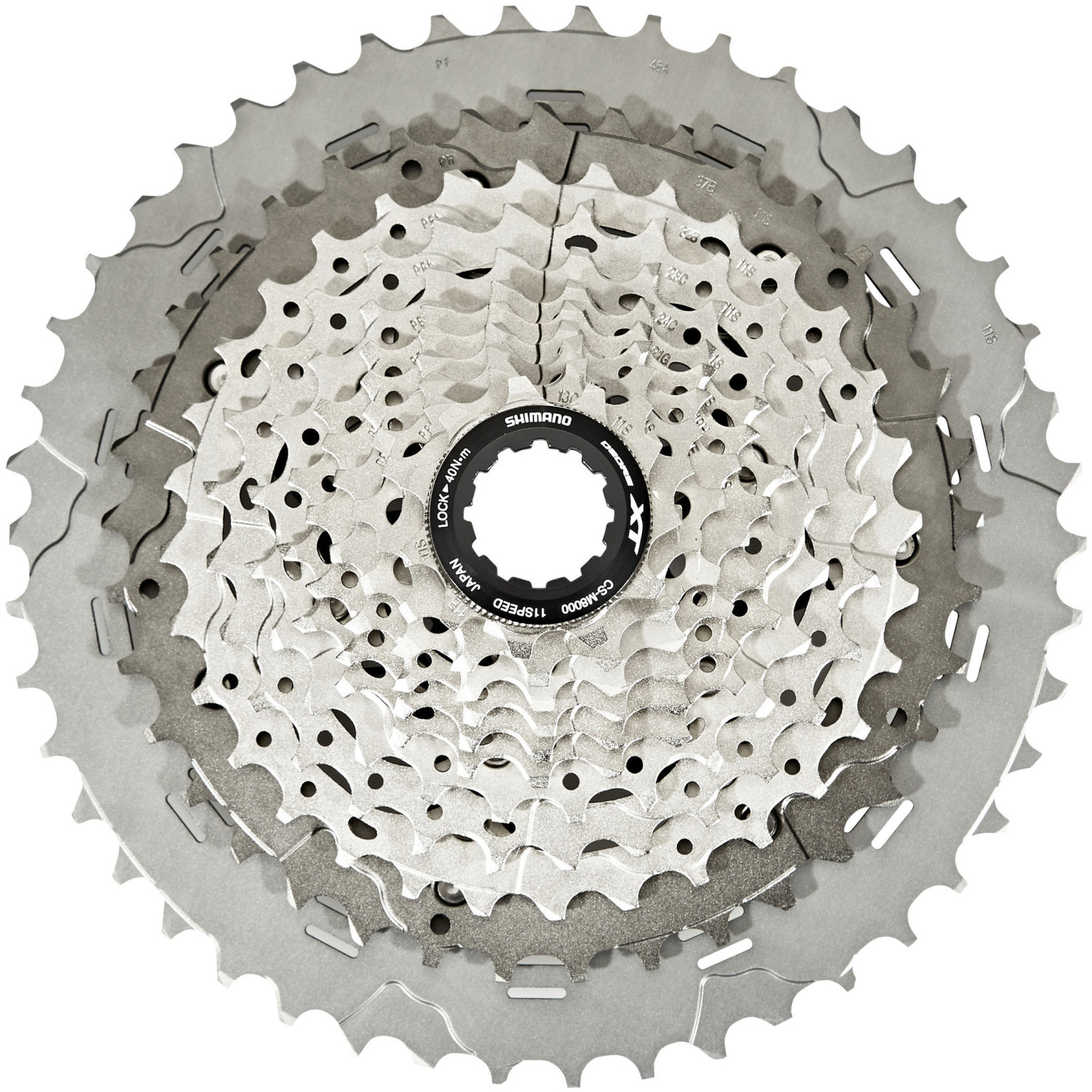 Shimano Deore XT M8000 11-Speed Bike Cassette - 11-46T Ratio