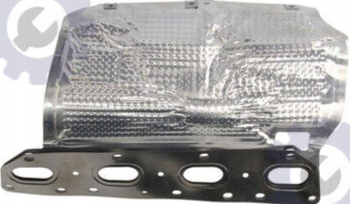 Cylinder Head ELRING 574.672 Gasket, exhaust manifold for PORSCHE
