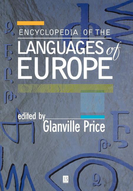 Encyclopedia of the Languages of Europe by Glanville Price - 9780631220398