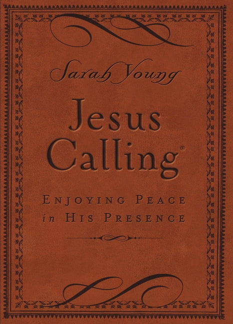 Jesus Calling, Small Brown Leatherso- imitation leat, , Sarah Young - Image 2