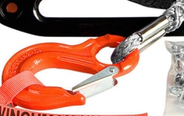 HYDRAULIC WINCH 10000 lb WINCHMAX ORIGINAL ORANGE WINCH + DYNEEMA SYNTHETIC ROPE