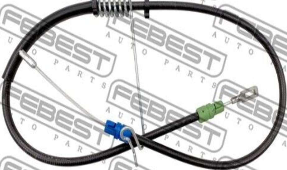 Fits FEBEST 2199-TT9LH HANDBRAKE ROPE LEFT   ⭐UK Stock⭐