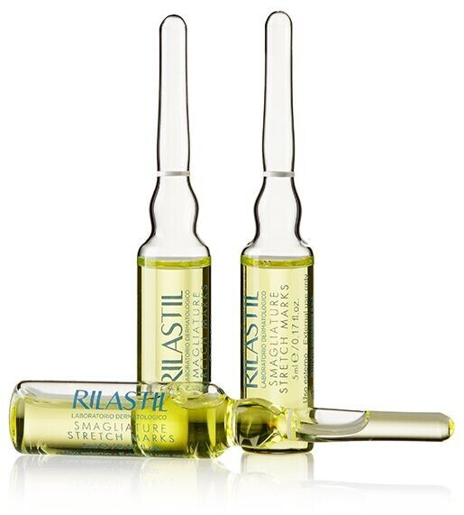 Rilastil Bianche/Rosse/Grano Smagliature Corpo 10 Fiale 5 Ml