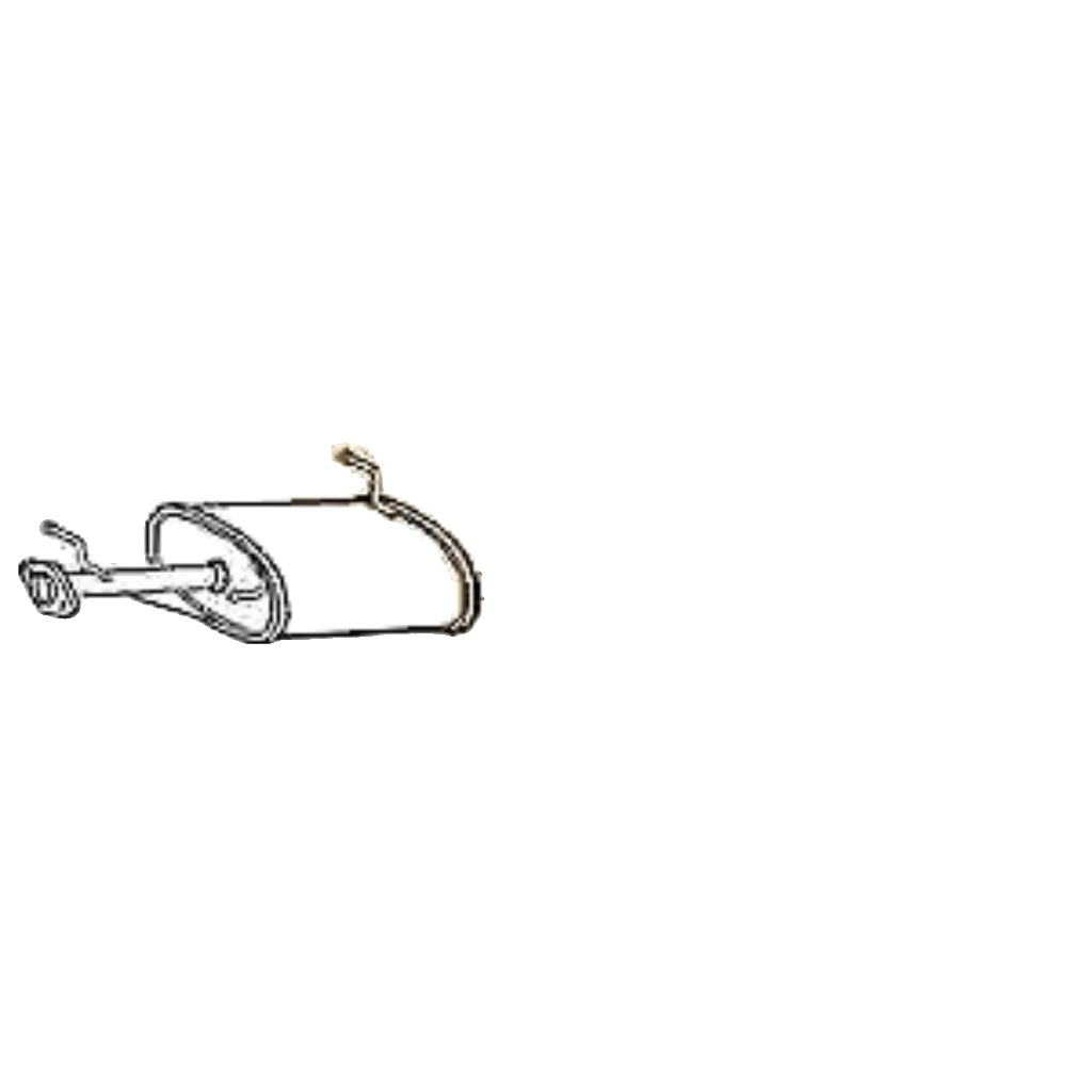 Klarius SZ101C Exhaust Rear Box Grand Vitara 2.0 2.5 5DR 98-05