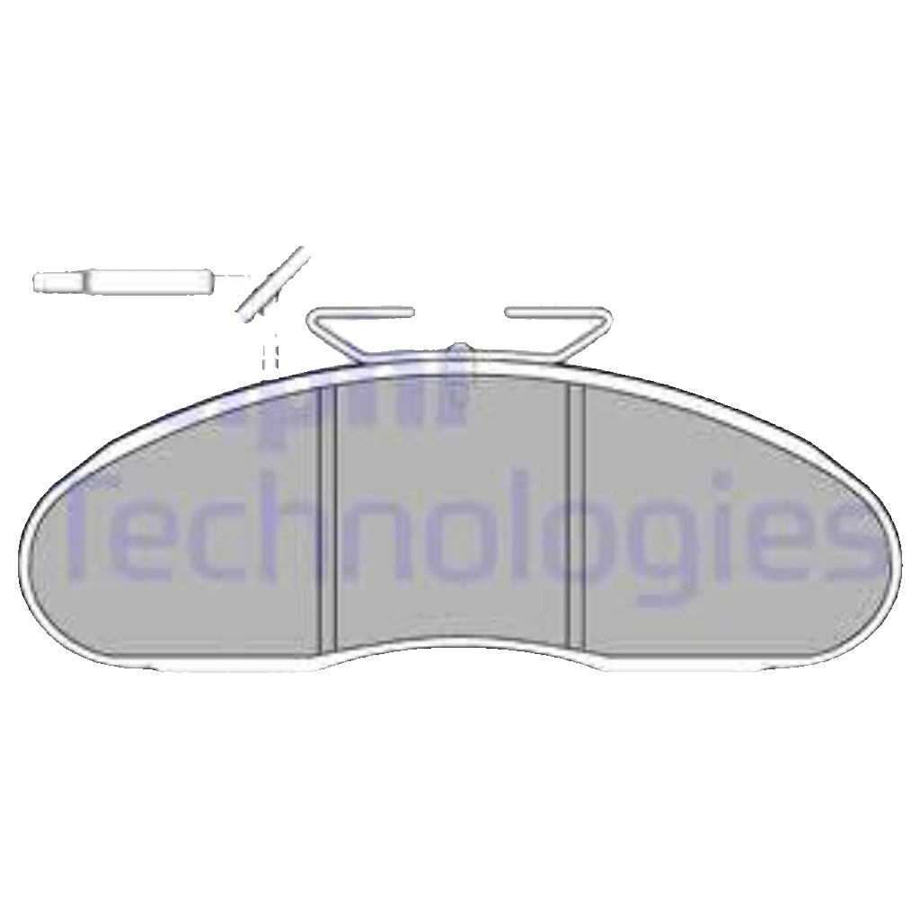Fits DELPHI LOCKHEED HAMULCE LP1096 HAM PADS. Mercedes MERCEDES MB130 ⭐UK Stock⭐