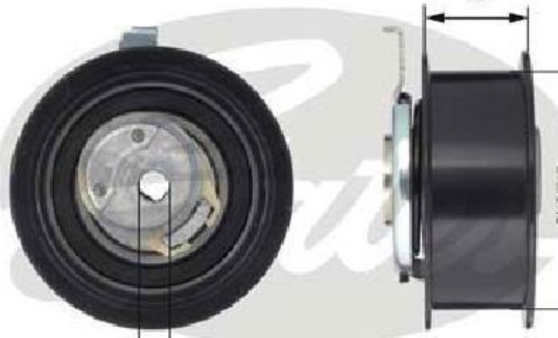 2x ✅Fits GATES T43062 T43062 POWERGRIP TENSIONER ⭐UK Seller⭐ - Image 5
