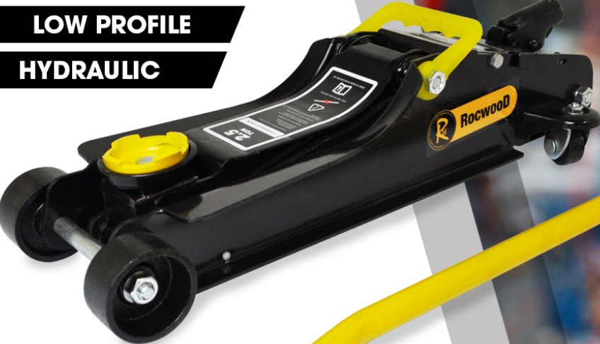 Trolley Jack 2.5 Ton Tonne Low Profile Hydraulic Floor Lifting Car Van Garage